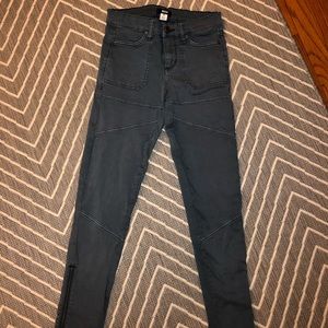 BDG blue pants with zipper